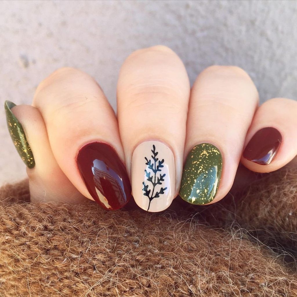 Fall Tree Nail Art 26 Ideas: A Journey Through Autumn Inspired Designs