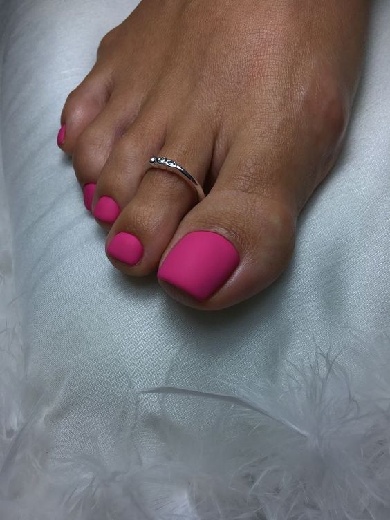 Summer Hot Pink Toe Nail Designs 24 Ideas: The Ultimate Guide for Trendy Pedicures