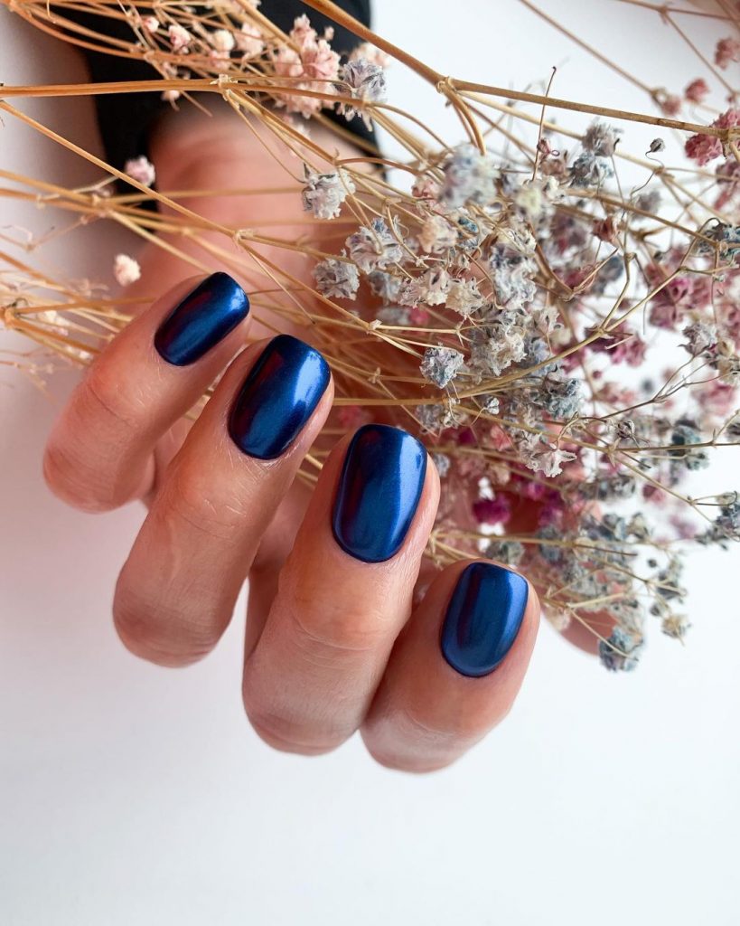 Navy Blue Fall Nails 25 Ideas: Elegant Designs and Seasonal Trends