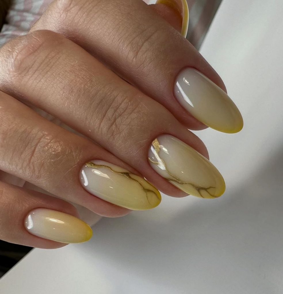 Yellow Fall Nails 27 Ideas: Embrace the Season with Vibrant Hues