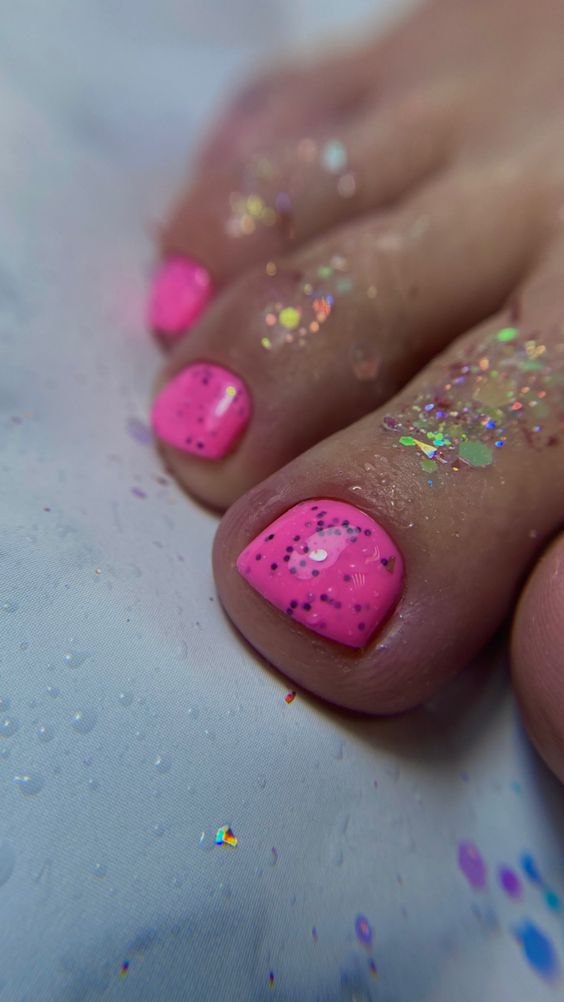 Summer Hot Pink Toe Nail Designs 24 Ideas: The Ultimate Guide for Trendy Pedicures