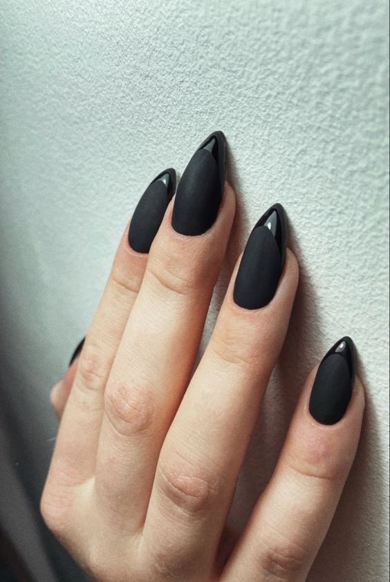 Top Fall Nail Colors: Inspiring 16 Ideas for Black Nails