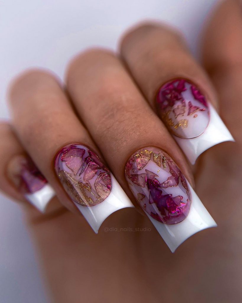 Fall French Tip Nails 26 Ideas: Embrace the Season with Stylish Manicures