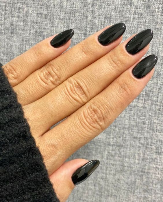 Top Fall Nail Colors: Inspiring 16 Ideas for Black Nails