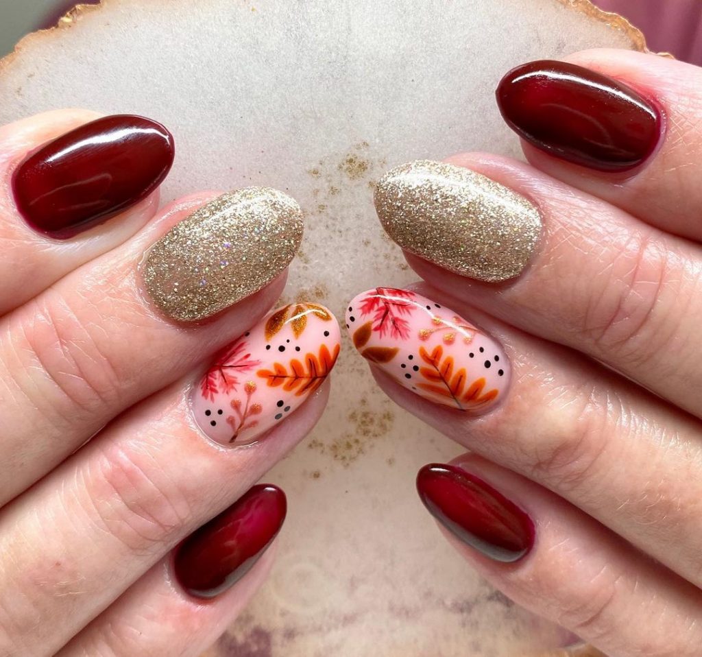 Fall Tree Nail Art 26 Ideas: A Journey Through Autumn Inspired Designs