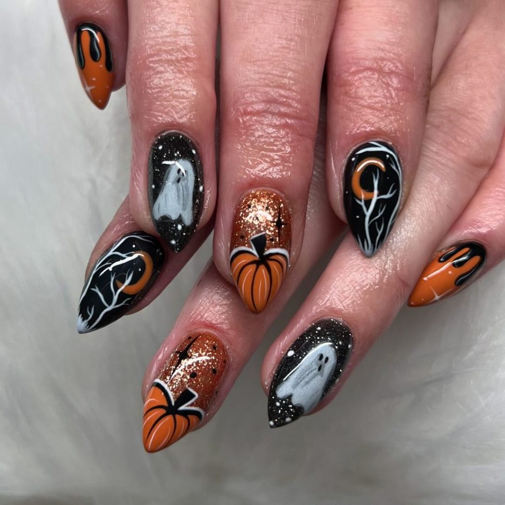 Fall Halloween Nails 2024 22 Ideas: The Ultimate Guide to Spooky and Stylish Manicures