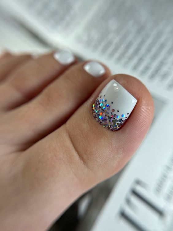 Summer White Toe Nail Designs 25 Ideas: A Fresh Pedi on the Block