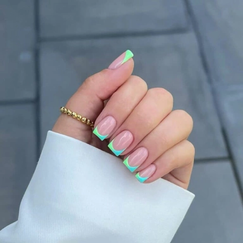 Ombre French Tips