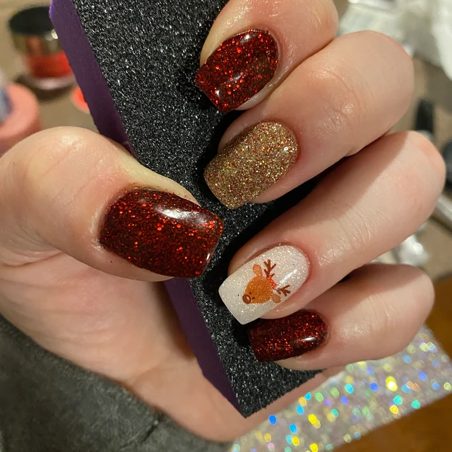 Reindeer Nails Design Ideas