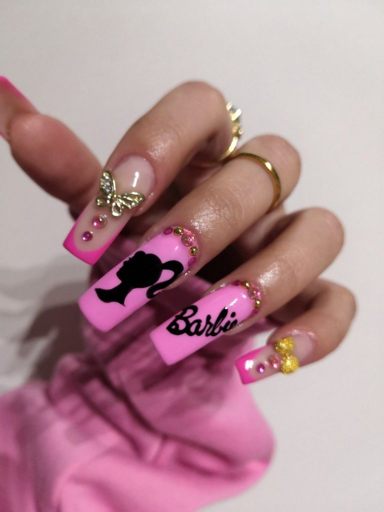 Barbie Nails Acrylic 17 Ideas: Embrace Your Inner Glam with Stylish Barbie-Inspired Acrylic Nails