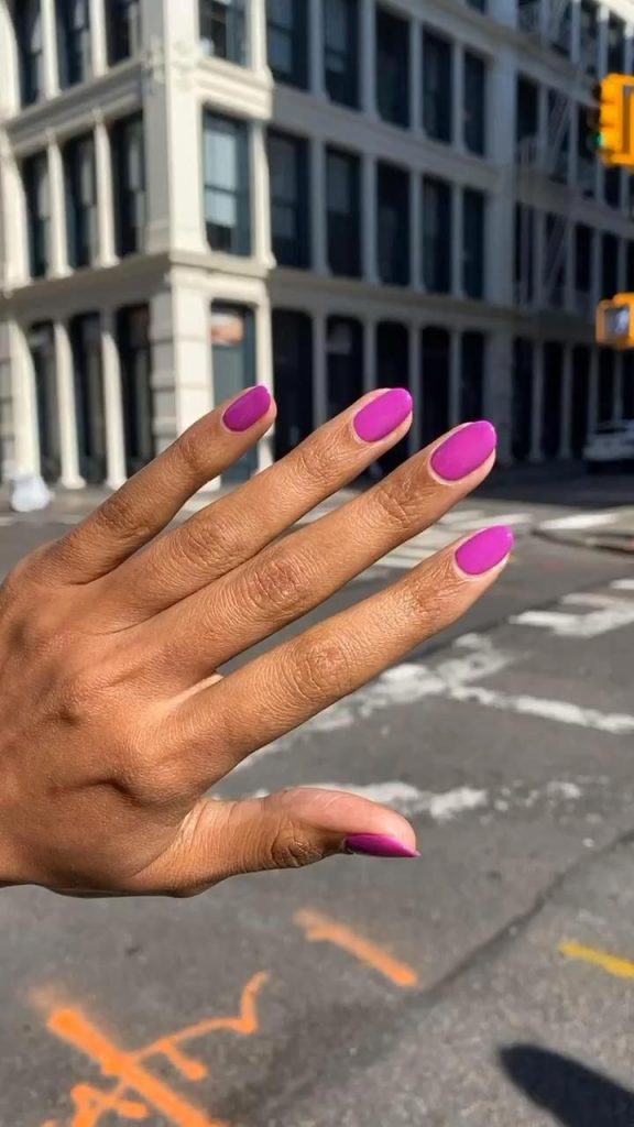 Elegant and Simple: Pastel Pink Short Nail Designs for Dark Skin