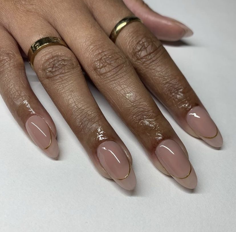 Classy & Stylish: How to Flaunt Pink Almond Nails on Dark Skin