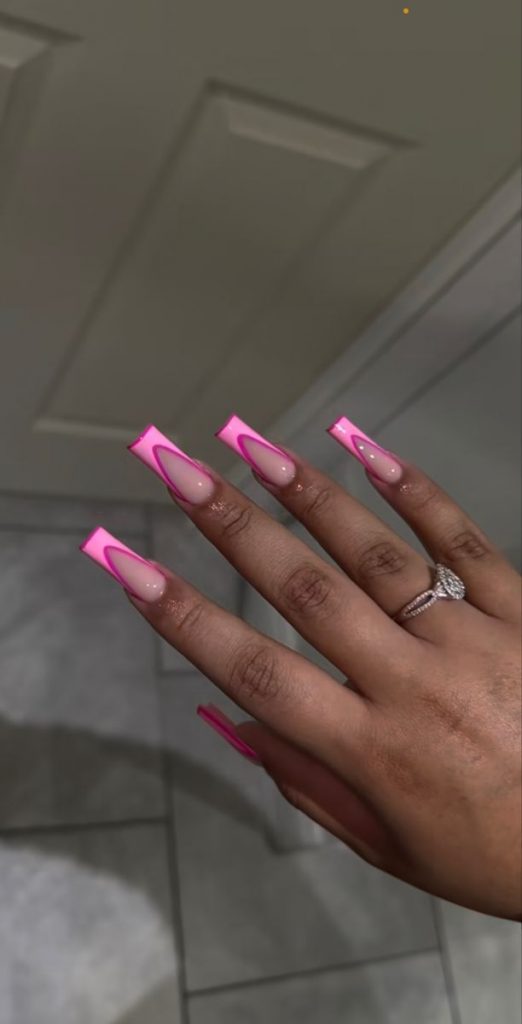 Elegant and Simple: Pastel Pink Short Nail Designs for Dark Skin