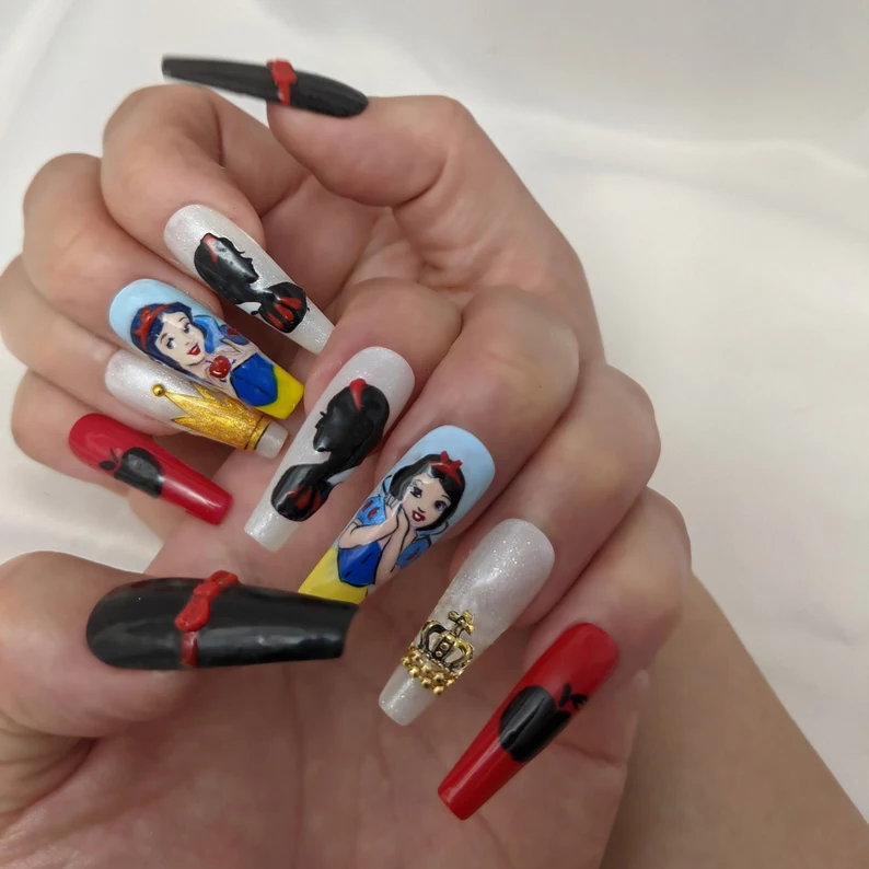 Princess Disney Nails