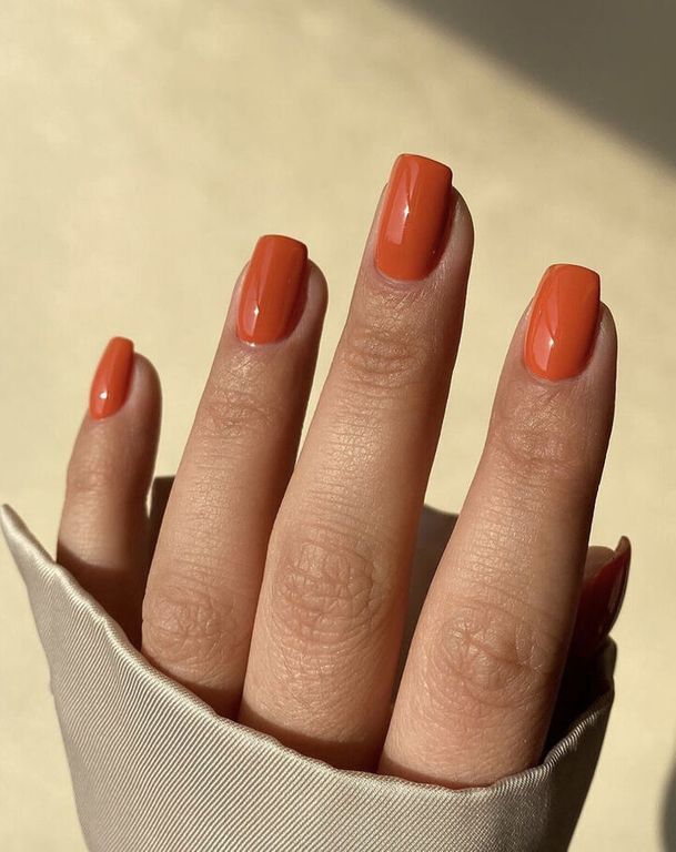 Fall Nail Colors: Orange 24 Ideas for a Stylish Look