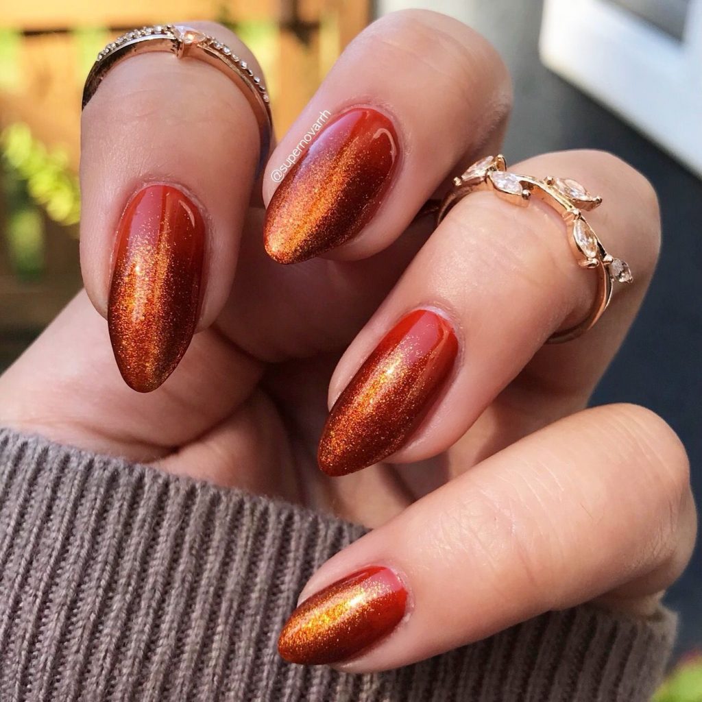 Fall Nail Colors: Orange 24 Ideas for a Stylish Look