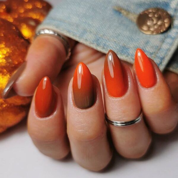 Fall Nail Colors: Orange 24 Ideas for a Stylish Look