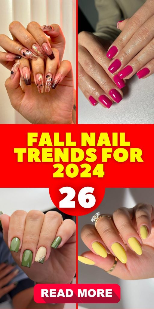 Fall 2024 Nail Trends 26 Ideas: The Must-Try Styles and Colors of the Season