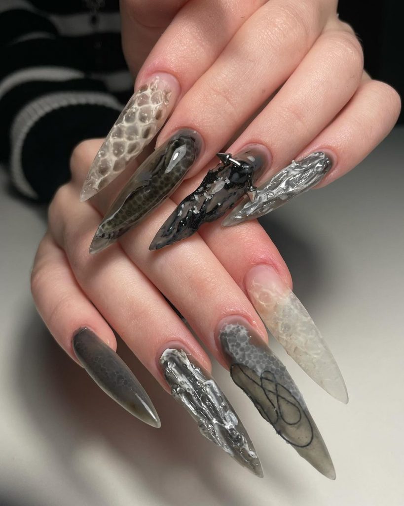 Goth Fall Nails 25 Ideas: Stunning Designs to Inspire Your Next Manicure