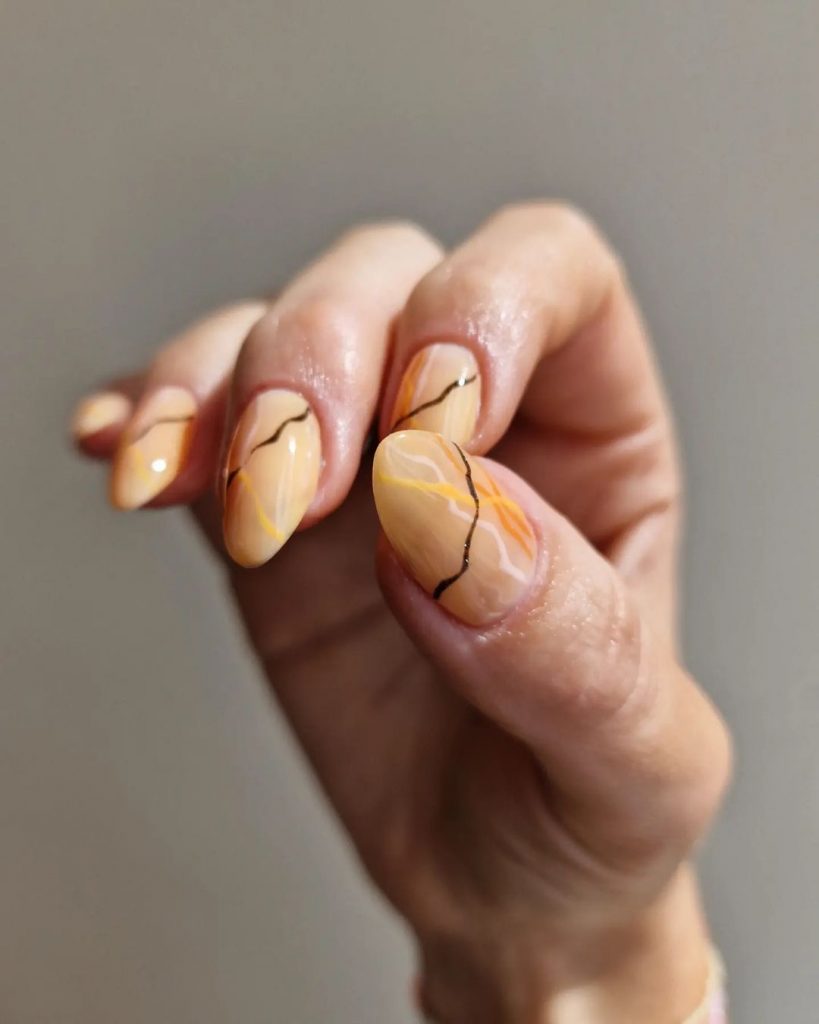 Yellow Fall Nails 27 Ideas: Embrace the Season with Vibrant Hues