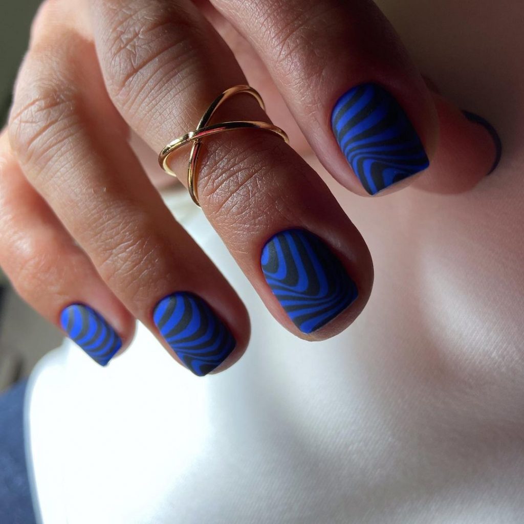 Navy Blue Fall Nails 25 Ideas: Elegant Designs and Seasonal Trends