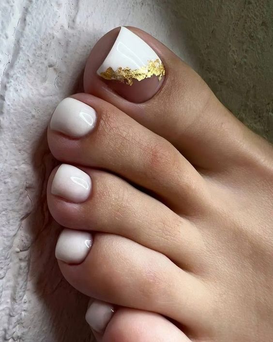 Summer White Toe Nail Designs 25 Ideas: A Fresh Pedi on the Block