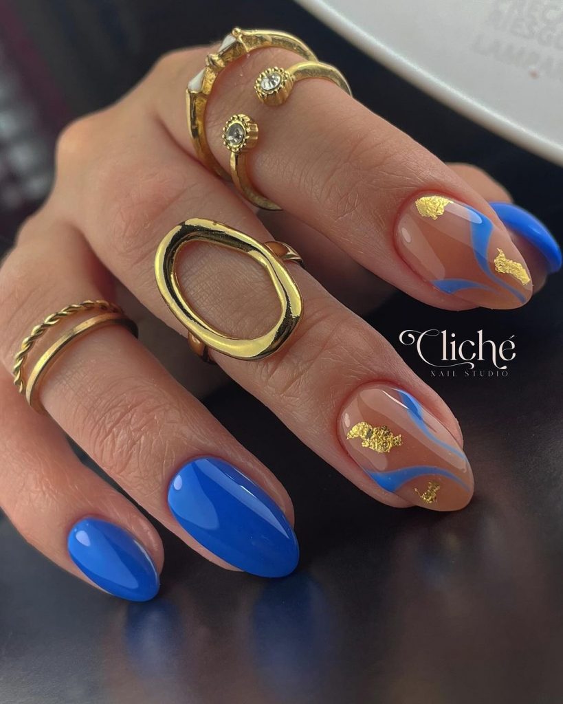 Embrace the Sunshine: Chic Summer Oval Nail Designs & Colors 27 Ideas