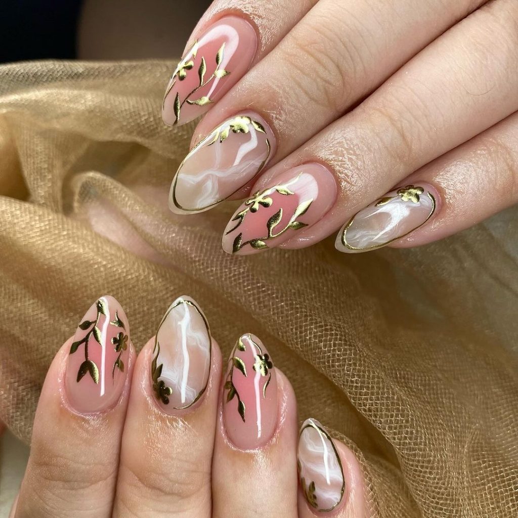 Almond Shape Fall Nails 27 Ideas: A Trendy Guide