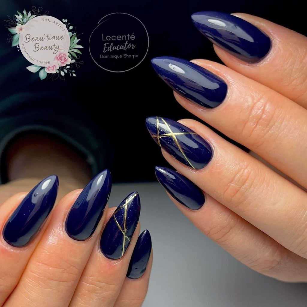 Navy Blue Fall Nails 25 Ideas: Elegant Designs and Seasonal Trends