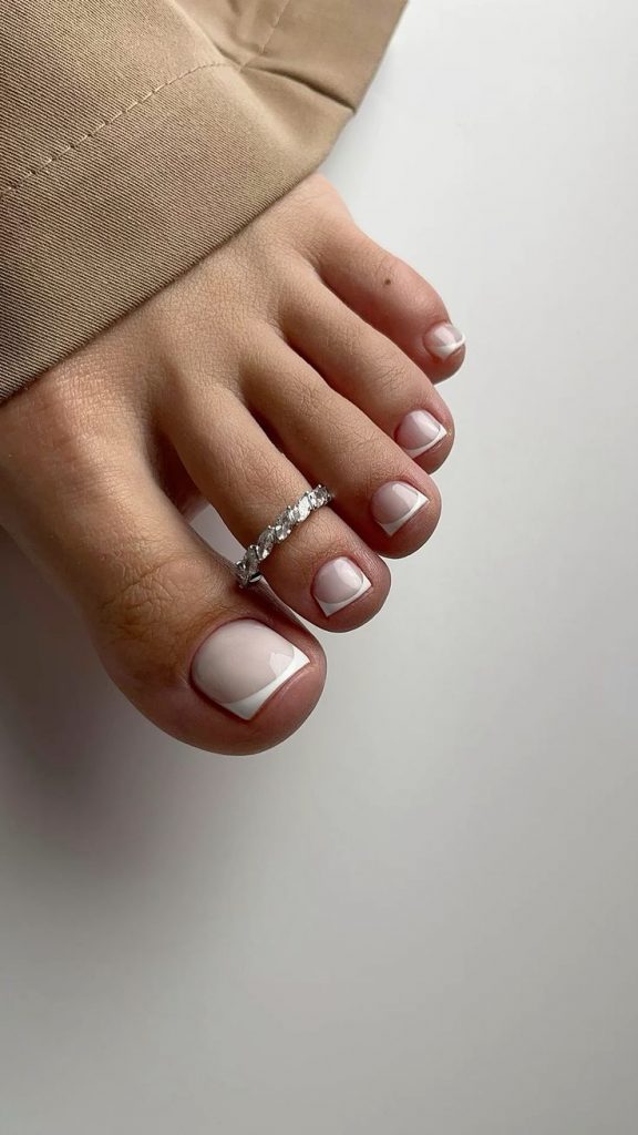 Summer White Toe Nail Designs 25 Ideas: A Fresh Pedi on the Block