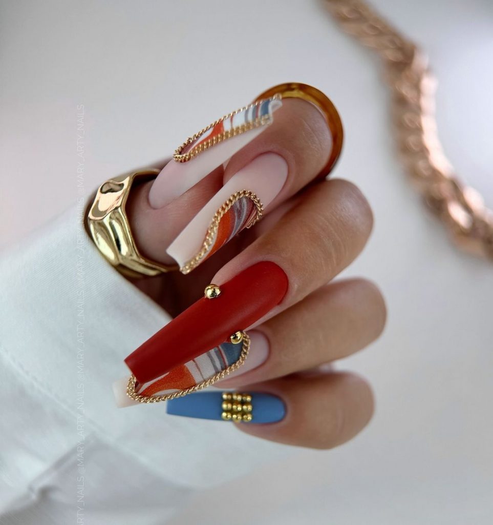 Long Fall Nails 2024: Trendy Designs and Creative 25 Ideas