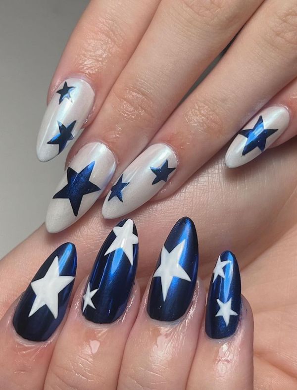 9. Star Nails